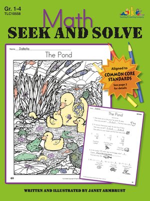 cover image of Math Seek and Solve